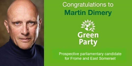 Martin Dimery congratulations